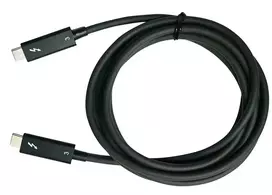 QNAP CAB-TBT315M-40G Thunderbolt kabelis 1,5 m 40Gbit/s Juodas