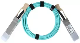 BlueOptics CBL-510-BO InfiniBand šviesolaidinis kabelis 10 m QSFP28 Aqua