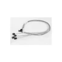 Supermicro Internes SAS-Kabel - mit Sidebands - Überkreuzung - 4x Mini SAS HD (SFF-8643)