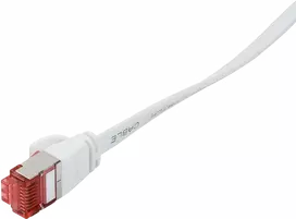 Logilink SlimLine jungiamasis kabelis RJ-45 (M) į RJ-45 (M) 1 m U/FTP PiMF CAT6 liejinis užkabinamas plokščias baltas CF2031S