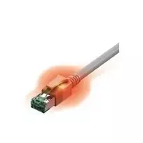 EasyLan DualBoot LED jungiamasis kabelis RJ45 S/FTP Cat.6A (Class EA) - su saCon kištuku - LSOH - pilkas - 10 m