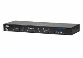 ATEN 8 prievadų USB DVI Dual Link KVM jungiklis su garsu