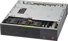 Super Micro Supermicro SC101F - itin mažas korpusas - Mini-ITX - be maitinimo šaltinio - juodas (CSE-101F)