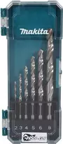 Makita D-78346 HSS-GS metalo grąžtų rinkinys, 6 vnt. (D-78346)