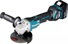 Makita DGA515RTJ - Kampinis šlifuoklis - Belaidis - 125 mm - 2 baterijos, įkroviklis - 18 V