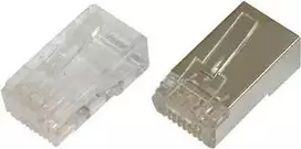 Digitus CAT 6 modulinis kištukas apvaliam kabeliui ekranuotas 100 vnt. RJ-45 vyriškas