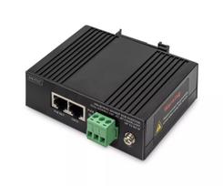 Digitus Gigabit Ethernet PoE injektorius pramoninis IEEE 802.3af 802.3at 802.3bt