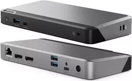 ALOGIC MX2 - stotelė - USB-C - 2 x DP - 1GbE - 135 W (DUPRMX2-100)