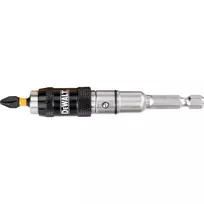 Bithalter DT7505, schwenkbar, schlagfest, 1/4 (mit Extreme Impact Torsion Bit)