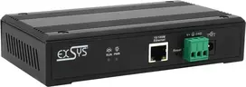 Exsys EX-61004 serijinių įrenginių serveris – 4 RS232/422/485 prievadai, su maitinimo adapteriu