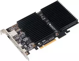 Sonnet McFiver vidinė PCIe kortelė su dviem M.2 NVMe lizdais, 10Gb eterneto prievadu ir dviem USB-C 10Gbps prievadais