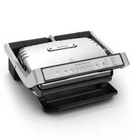 Kontaktinis grilis Tefal GC707D 2000W Juodas Nerūdijantis plienas Stačiakampis