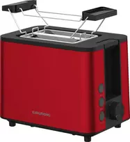 Grundig TA 8340 2 griežinėliai 950 W Juoda, Raudona