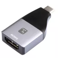 Techly IADAP USBC-HDMI4K USB grafikos adapteris 4096 x 2160 pikselių juoda, sidabrinė