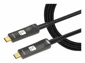Techly ICOC-U3C-HY-020 USB-C aktyvus optimis laidas 20 m juodas