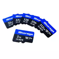 iStorage microSDXC kortelė 256GB, UHS-I U3, A2, V30, Class 10