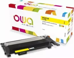 OWA Armor toner suderinamas su HP W2072A - 117A - 700 lapų - geltona