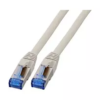 EFB-Elektronik RJ45 jungiamasis laidas Cat.6A S/FTP TPECat.7 žaliavinis laidas superflex pilkas 7,5 m (K5525FGR.7,5)