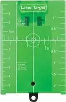 MAKITA LE00823195 – Žymėjimo plokštelė, tinkama baterijų kryžminiam lazeriui ir žaliam lazeriui (magnetinė) (LE00823195)