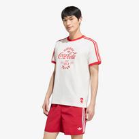 adidas x Coca Cola Classic Sport Cali Tee White - Dydis L (KY2114 Marškinėliai)