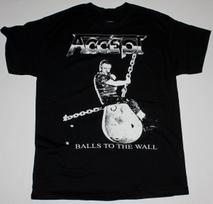Collection ACCEPT BALLS TO THE WALL Black Shirt Unisex Concert S-5XL LO432 XXL