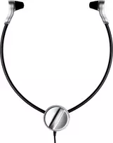 Grundig Swingphone 568 ausinės su smakro juosta, laidinės, juodos, sidabrinės