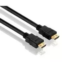 Purelink PureInstall - HDMI mit Ethernetkabel - HDMI Typ A (M) bis HDMI Typ A (M) - 50cm - Dreifachisolierung - Schwarz (PI1000-005)