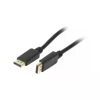 Laidas vaizdo DisplayPort 1.2, ST/ST, 1,5 m, Ultra HD 4k*2k 3840×2160 @ 60 Hz 4:4:4, 8 bit, CCS, Synergy 21 (S215439V2)