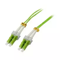 Synergy 21 S215498 Skaidulinis optinis kabelis 3 m LSZH OM5 2x LC žalias