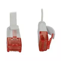Patch kabelis RJ45 CAT6 250MHz 5m baltas UTP (U/UTP) PVC plokščias Synergy 21