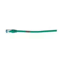 Pataisos kabelis RJ45 CAT6A 500 MHz 0,15 m žalias S-STP (S/FTP) AWG26 LSZH Synergy 21