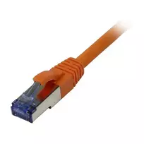 Patch kabelis RJ45 - CAT6A 500MHz - 0,25 m - oranžinis - S-STP (S/FTP) - AWG27 - LSZH - Synergy 21