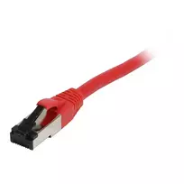 Synergy 21 Patch laidas RJ45, CAT8.1 2000MHz, 0,25 m, raudonas, S-STP (S/FTP), TPE (Ultra SuperFlex), AWG26