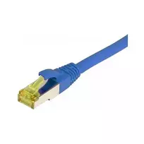 Sujungimo kabelis Patch RJ45, CAT6A 500MHz, 0,25 m, mėlynas, S-STP (S/FTP), TPE/LSZH (Ultraflex), AWG26, su Cat.7 žaliava, Synergy 21 (S217643)