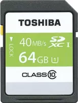 TOSHIBA 64GB SDXC atminties kortelė UHS-1, mažmeninė pakuotė (SD-T064UHS1(6)
