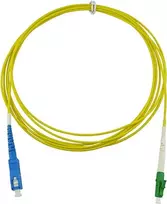 BlueOptics Simplex fibre optic patch cable, LC-APC/SC-UPC blue, 30 metres, single mode E9/125m, G.65