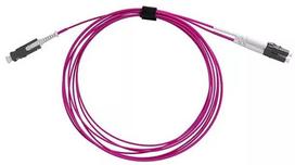 Skaidulinis optinis kabelis BlueOptics SFP9331FU7.5MK SN LC OM4 7,5 m violetinis