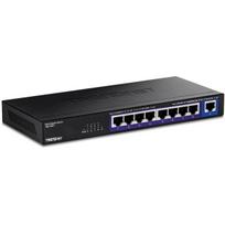 TRENDnet TEG-S591 nevaldomas 8 prievadų 2,5G Ethernet jungiklis, 100/1000/2500, 60Gbit/s, MAC lentelė 4000, montuojamas ant sienos