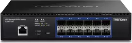 TRENDnet TL2-F7120 valdomas tinklo jungiklis - 12 x 10 Gigabit SFP+ - montuojamas į stelažą