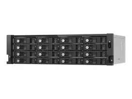 QNAP TL-R1600PES-RP diskų dėklas HDD/SSD Juoda, Pilka 2.5/3.5 colio