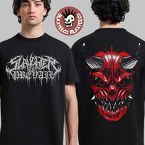 2 Sides Slaughter To Prevail Red Oni Mask Black Unisex S-5XL T-Shirt HL69 M
