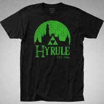 HYRULE T-SHIRT Zelda nes gameboy legend breath switch wild, link, ocarina S