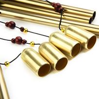 Bells Wind Chimes Tubes Decoration Yard Garden Gold Hanging High quality Large Metal New Noisemaker 1pc Balcony China Mainland