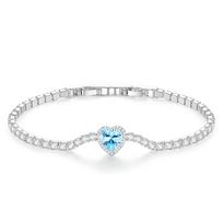 Barbie Bracelet [Limited to Love] Brilliant Sparkling Dream Pink Princess Exquisite Love Chain Boy Gives Girl Confession Gift Best Friend Ba2603023 mėlyna