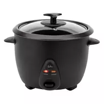 Ryžių virimo aparatas Jata JEAR2522, 2,2 l, 900 W, juodas