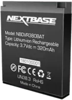 Nextbase 380GW baterijų paketas