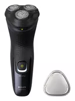Philips X3021/00 vyriškas skustuvas su sukamaisiais peiliukais ir kirpimo mašinėle, juodas
