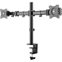 InLine stalinis laikiklis dviems monitoriams, iki 68 cm (27 colių), 2x8 kg