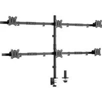 InLine stalinis laikiklis 6x TV / LED / TFT ekranams iki 81 cm 32 colių maks. 7 kg juodas