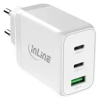 InLine 31506E universalus greitasis kroviklis, 65 W, 1x USB-A, 2x USB-C, baltas